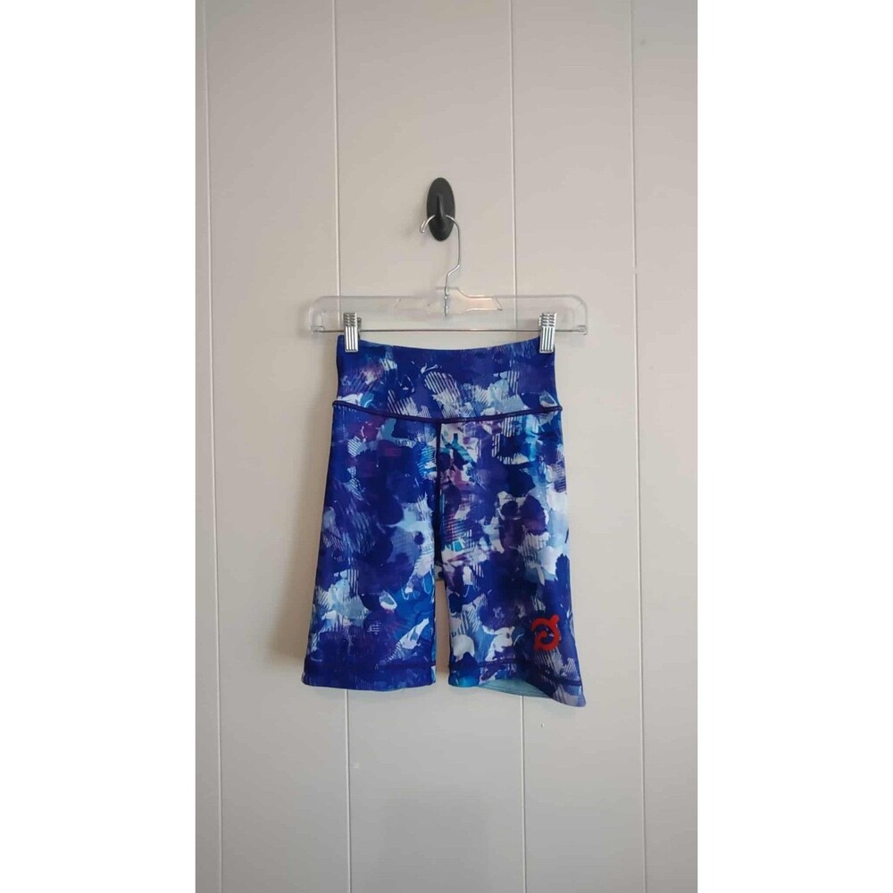 WITH Peloton | Blue Moves Highway Waist Cycling Athletic Shorts Size Small
